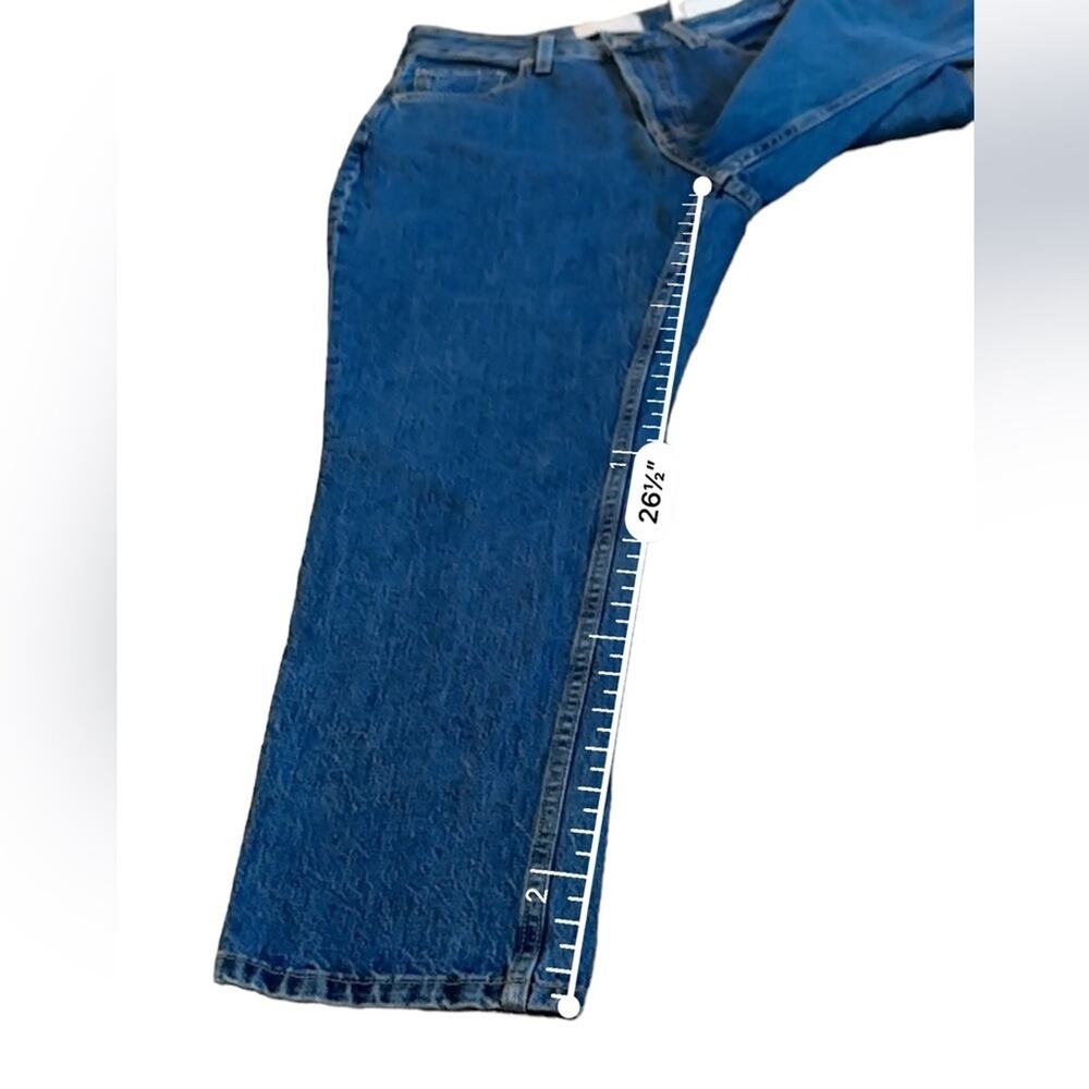 Everlane Curvy 90s Cheeky High Rise Straight Leg Ankle Jeans in Northridge NEW - Picture 13 of 13